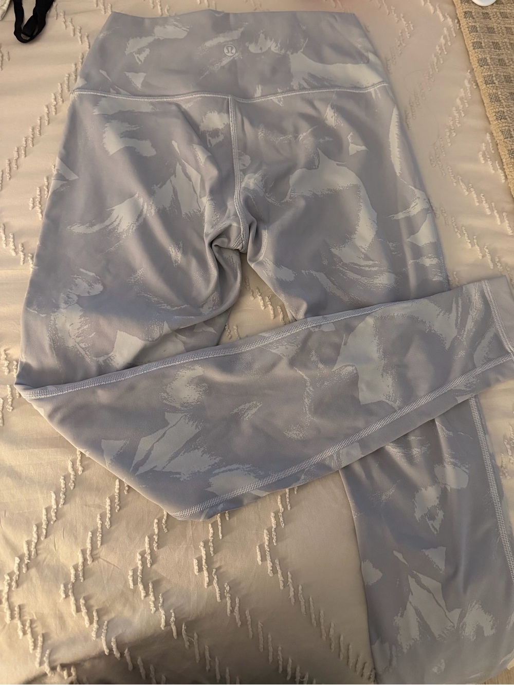 Gray High-Waist Active Leggings